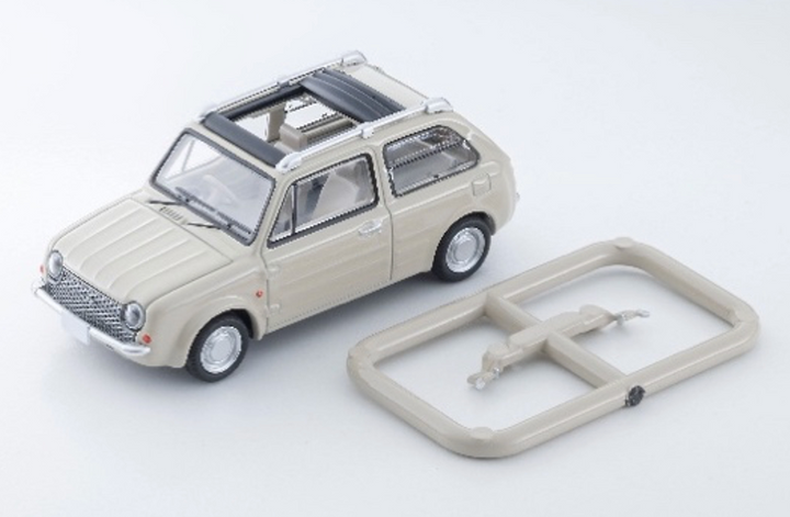 [Preorder] TLVN Tomica Limited Vintage Neo 1:64 Nissan PAO Canvas Top (Ivory) 1989 Model LV-N394a