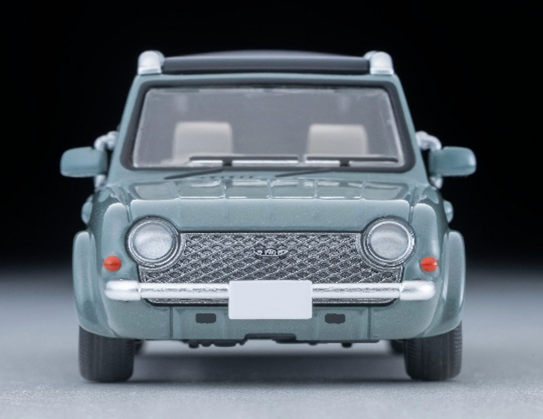 [Preorder] TLVN Tomica Limited Vintage Neo 1:64 Nissan PAO Canvas Top (Olive Grey) 1989 Model LV-N394b