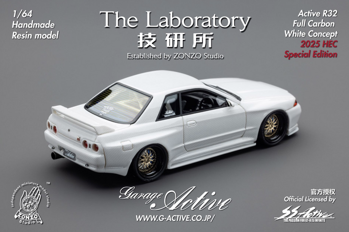 [Preorder] The Laboratory 1:64 Nissan Skyline GT-R R32 (5 colors)