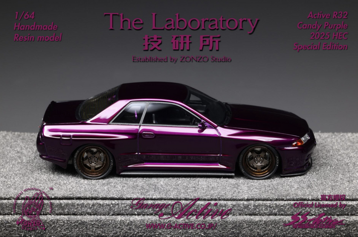 [Preorder] The Laboratory 1:64 Nissan Skyline GT-R R32 (5 colors)