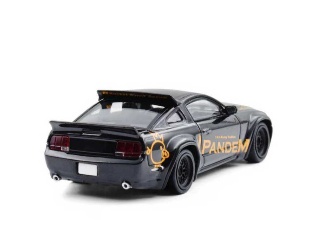 [Preorder] Model Model 1:64 Pandem Mustang Black MM64-PM-002