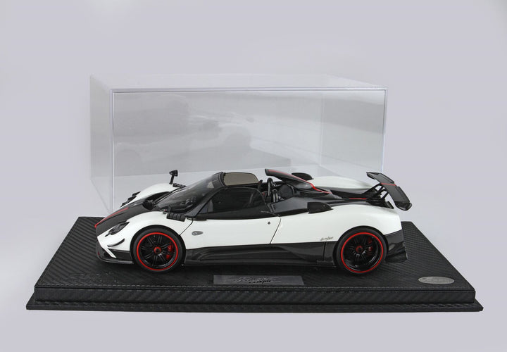 [Preorder] BBR 1:18 Pagani Zonda cinque Roadster Bianco Benny - SPECIAL PACK 850611021DIE