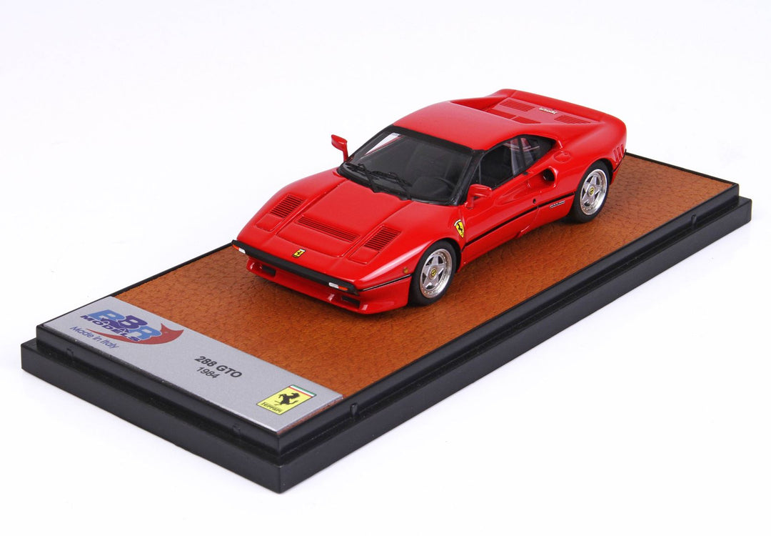 [Preorder] BBR Model 1:43 Ferrari 288 GTO Red Corsa BBR198A
