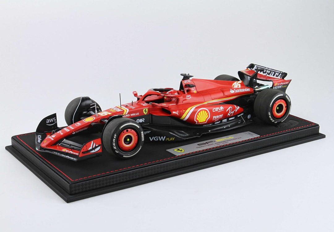 [Preorder] BBR 1:18 Ferrari SF24 Australian GP 2024 - Luxury Packaging (2 Variants) BBR241816DIE/BBR241855DIE