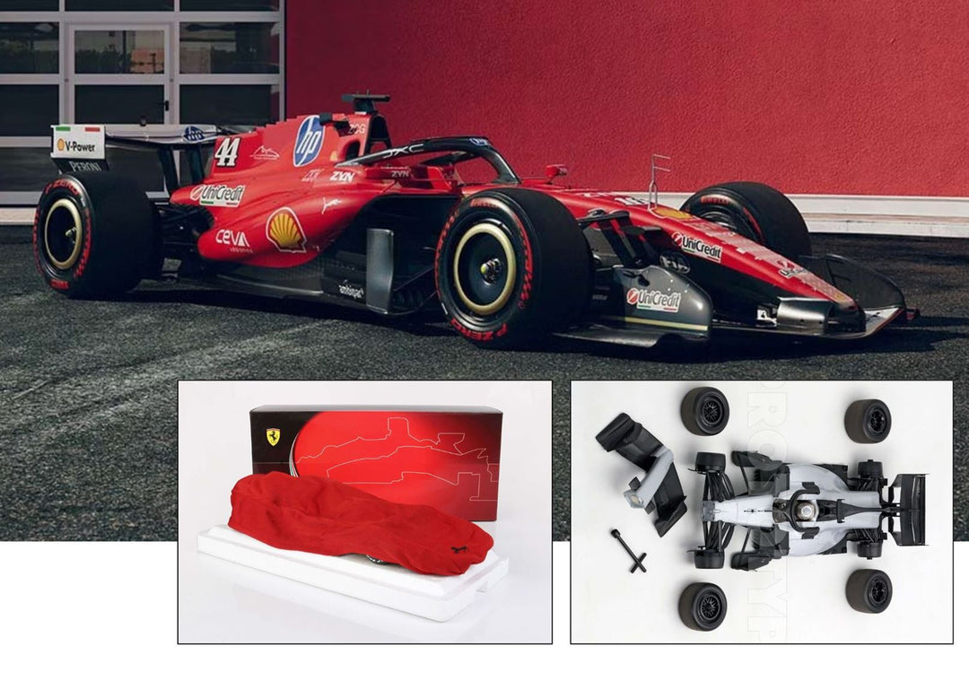 [Preorder] BBR Models 1:18Ferrari SF26 Gran Premio Italia 2026 - Hamilton Schumacher Tribute - Polyfoam Pack BBR2618E44
