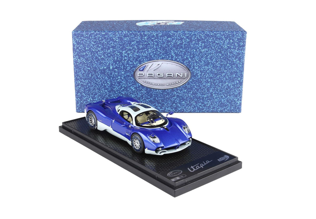 Preorder] BBR Model 1:43 Pagani Utopia M208 Blue – Horizon Diecast