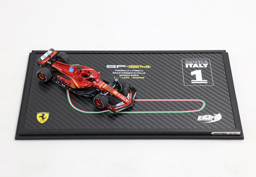 Preorder] BBR Models 1:43 Ferrari SF24 Monza GP 2024 - Leclerc