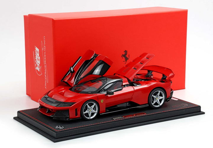 [Preorder] BBR 1:18 Ferrari F80 metal diecast full open Rosso Corsa HE180054ADIE - LUXURY PACK - BASE AND CASE INCLUDED
