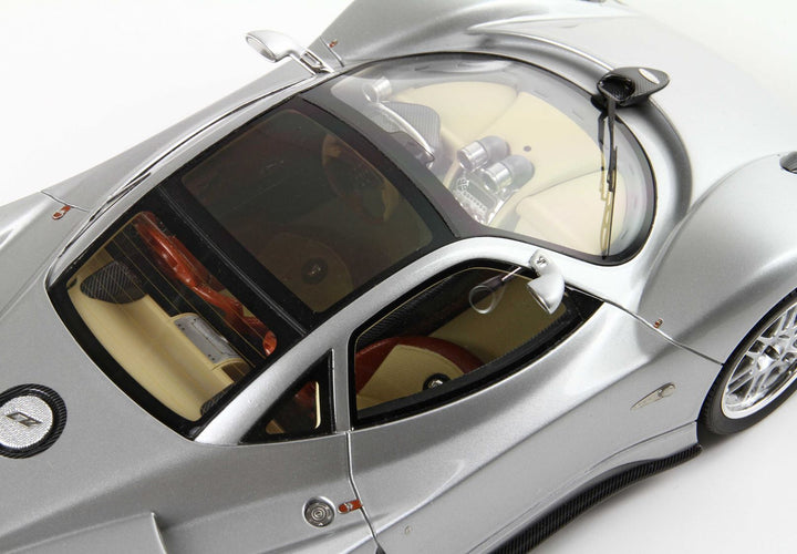 [Preorder] BBR Model 1:18 Pagani ZONDA C12 20th anniversary restoration - Silver