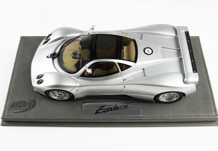 [Preorder] BBR Model 1:18 Pagani ZONDA C12 20th anniversary restoration - Silver