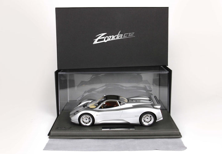 [Preorder] BBR Model 1:18 Pagani ZONDA C12 20th anniversary restoration - Silver