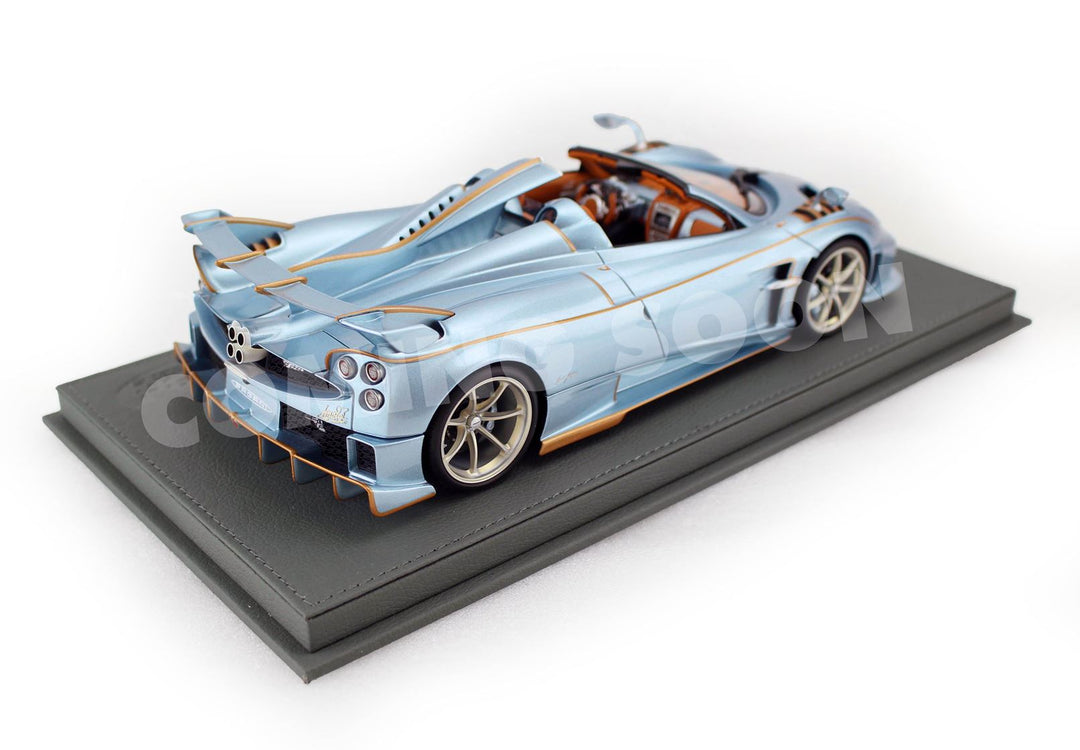 [Preorder] BBR 1:18 Pagani Imola Roadster Metallic Azzurro Sardegna gloss P18250E