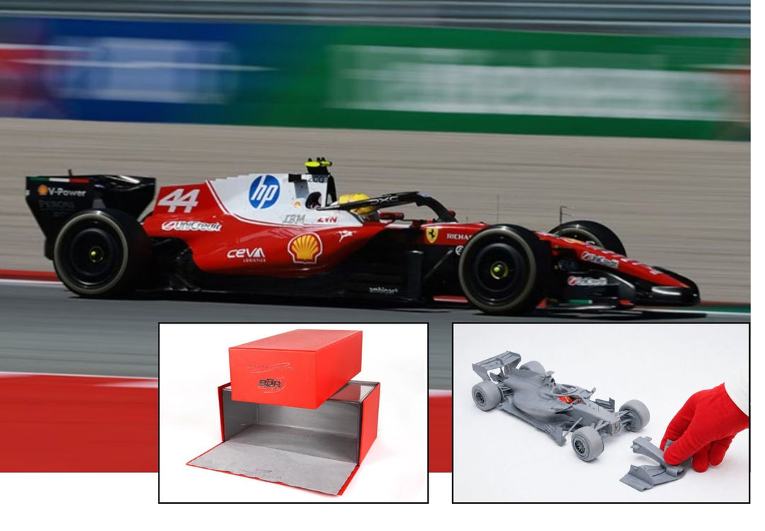 [Preorder] BBR Models 1:18 Ferrari SF26 F1 Barcelona-Catalunya Grand Prix - Hamilton - WINNER metal diecast LUXURY PACK BBR2618C44DIE