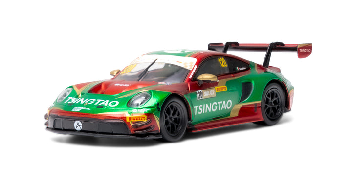[Preorder] Sparky X Tiny 1:64 Porsche 992 911 GT3 R Macau GT Cup 2023 - Tsing Tao（Tiny Exclusive）