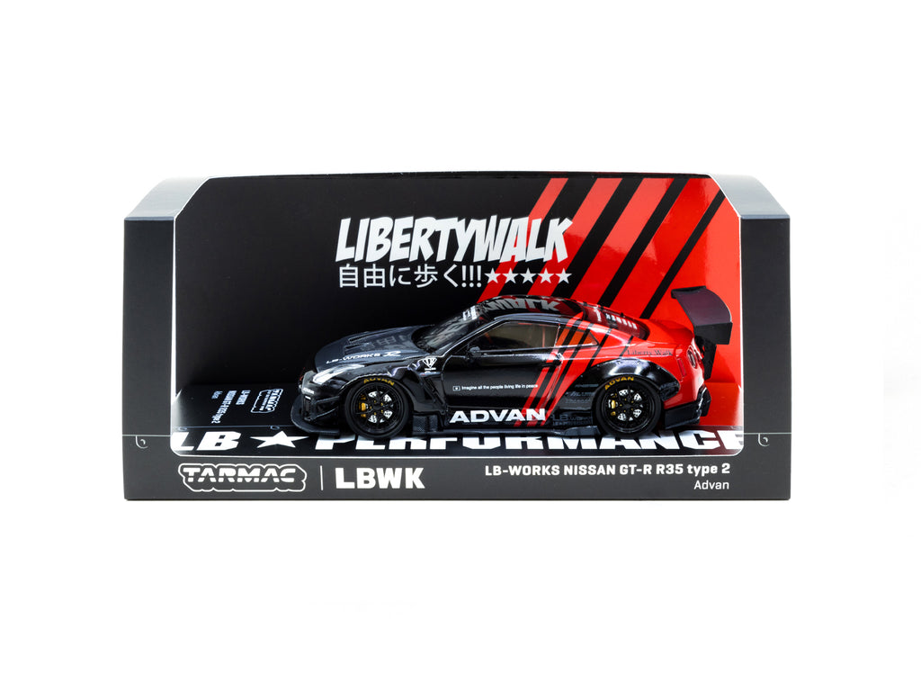 MINIGT/LB★Works/Nissan GT-R Advan MINIGT.com – Welcome to the World of 1:64!