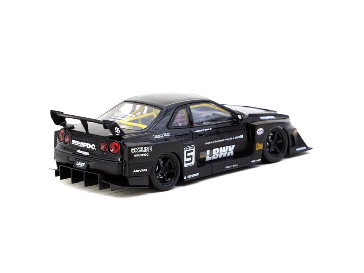 Tarmac Works 1:43 Nissan GT LB-ER34 Super Silhouette SKYLINE Black T43-021-BK