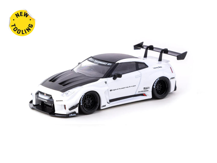 Tarmac Works 1:43 LB-Silhouette WORKS GT NISSAN 35GT-RR White
