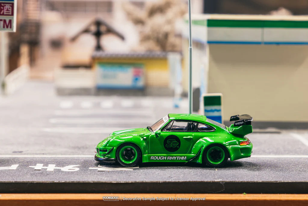 Tarmac Works 1:64 RWB 993 Rough Rhythm Fuel Fest Student Driver Tarmac Works 1:64 RWB 993 Rough Rhythm Fuel Fest Student Driver