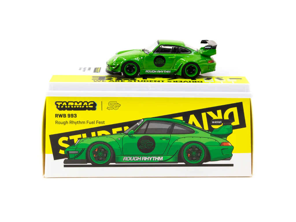 Tarmac Works 1:64 RWB 993 Rough Rhythm Fuel Fest Student Driver T64-017 ...