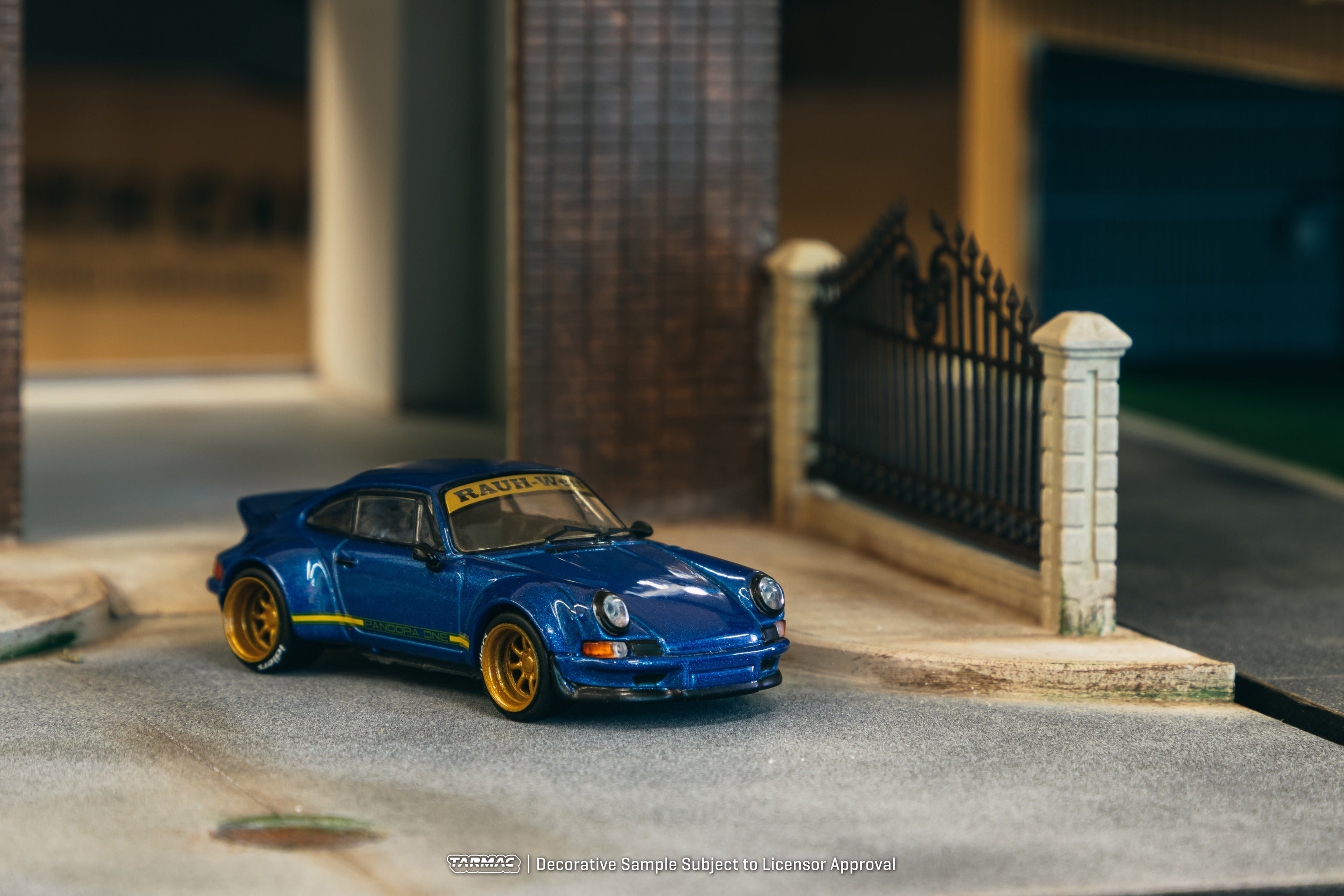 Tarmac Works 1/64 RWB Porsche Backdate Blue - MINIATURE TOY SHOP