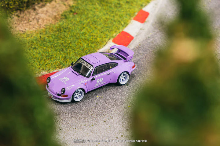 Tarmac Works 1:64 RWB Backdate Violetta idlers 12 hours 2016 T64-046-VI