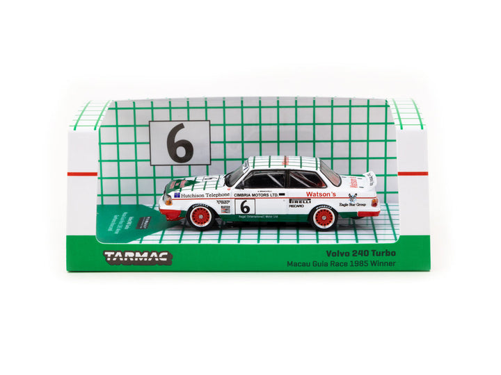 Tarmac Works 1:64 Volvo 240 Turbo Macau Guia Race 1985