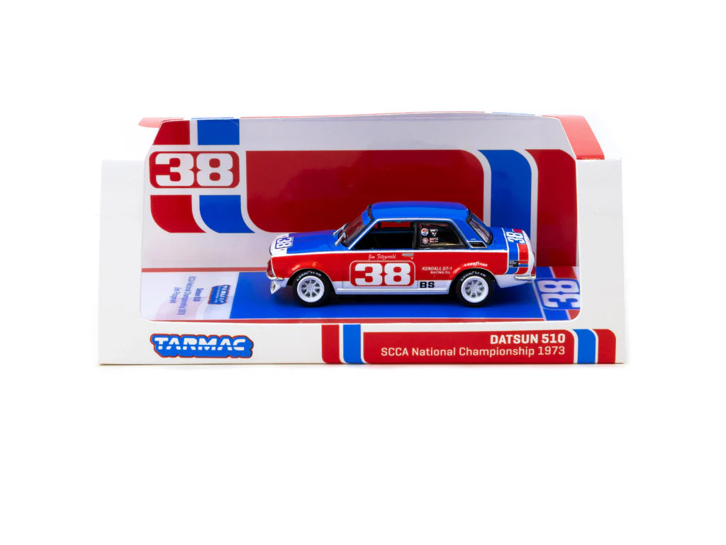 Tarmac Works 1:64 Datsun 510 SCCA National Championship 1973 Jim Fitzgerald T64-052-73SCCA38