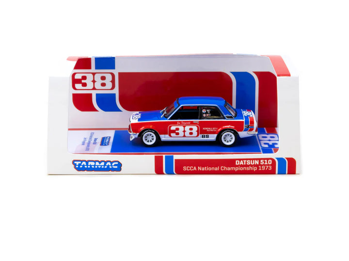 Tarmac Works 1:64 Datsun 510 SCCA National Championship 1973 Jim Fitzgerald T64-052-73SCCA38