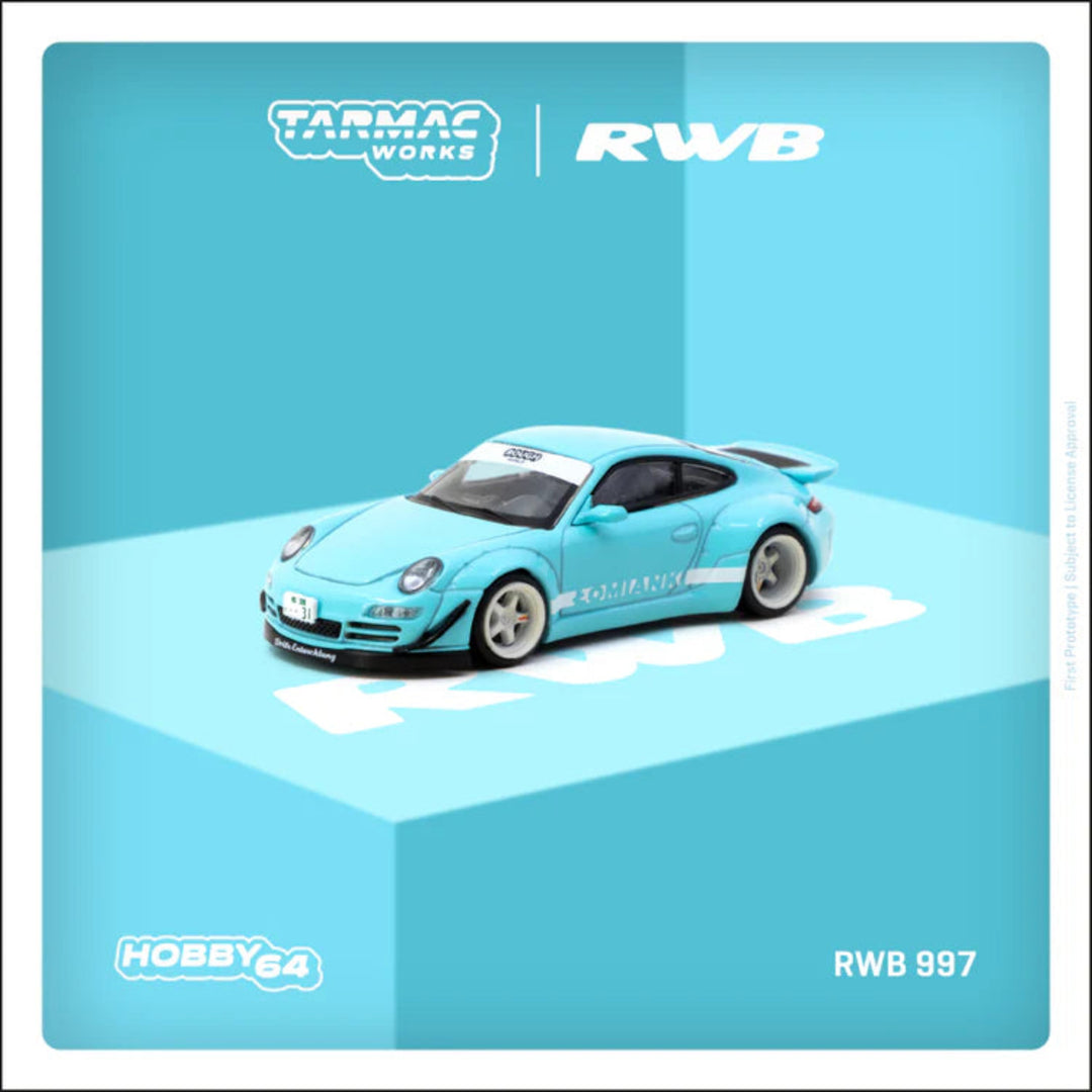 [Preorder] Tarmac Works 1:64 Porsche RWB 997 Lomianki T64-057-LO