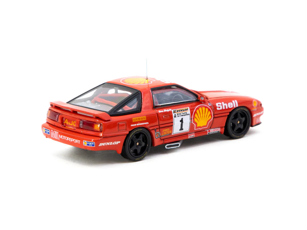 Tarmac Works 1:64 Toyota Supra Turbo (MA70) BTCC 1988 Chris Hodgetts T64-064-88BTC01