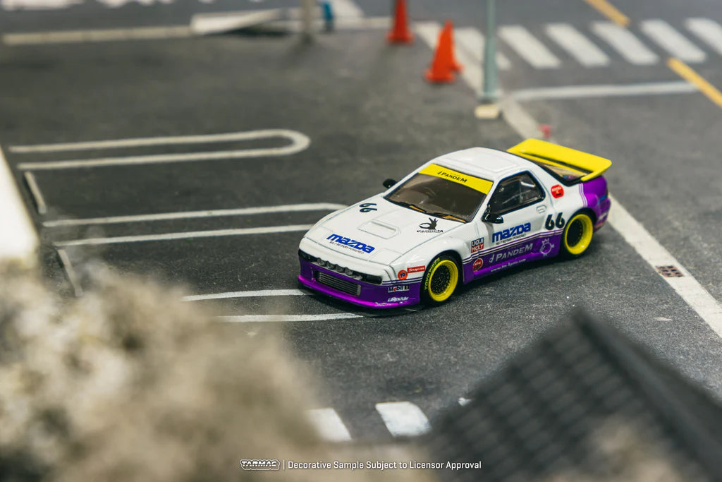 Tarmac Works Mazda RX-7 (FC3S) PANDEM in Drift Livery 1:64 Tarmac Works Mazda RX-7 (FC3S) PANDEM in Drift Livery 1:64