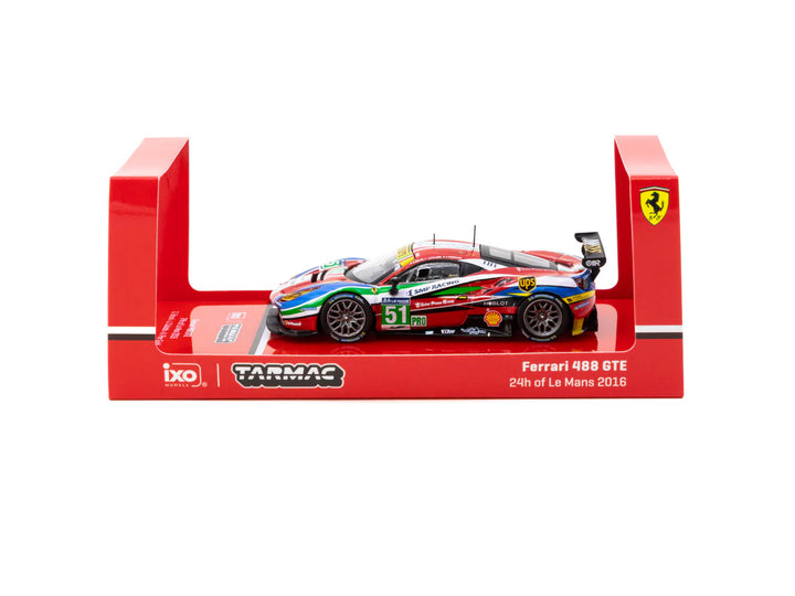 Tarmac Works 1:64 Ferrari 488 GTE 24h of Le Mans 2016 T64-071-16WEC51