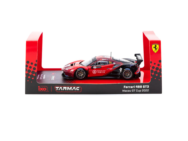 Tarmac Works 1:64 Ferrari 488 GT3 Macau GT Cup 2022 Harmony Racing T64-072-22MGP51