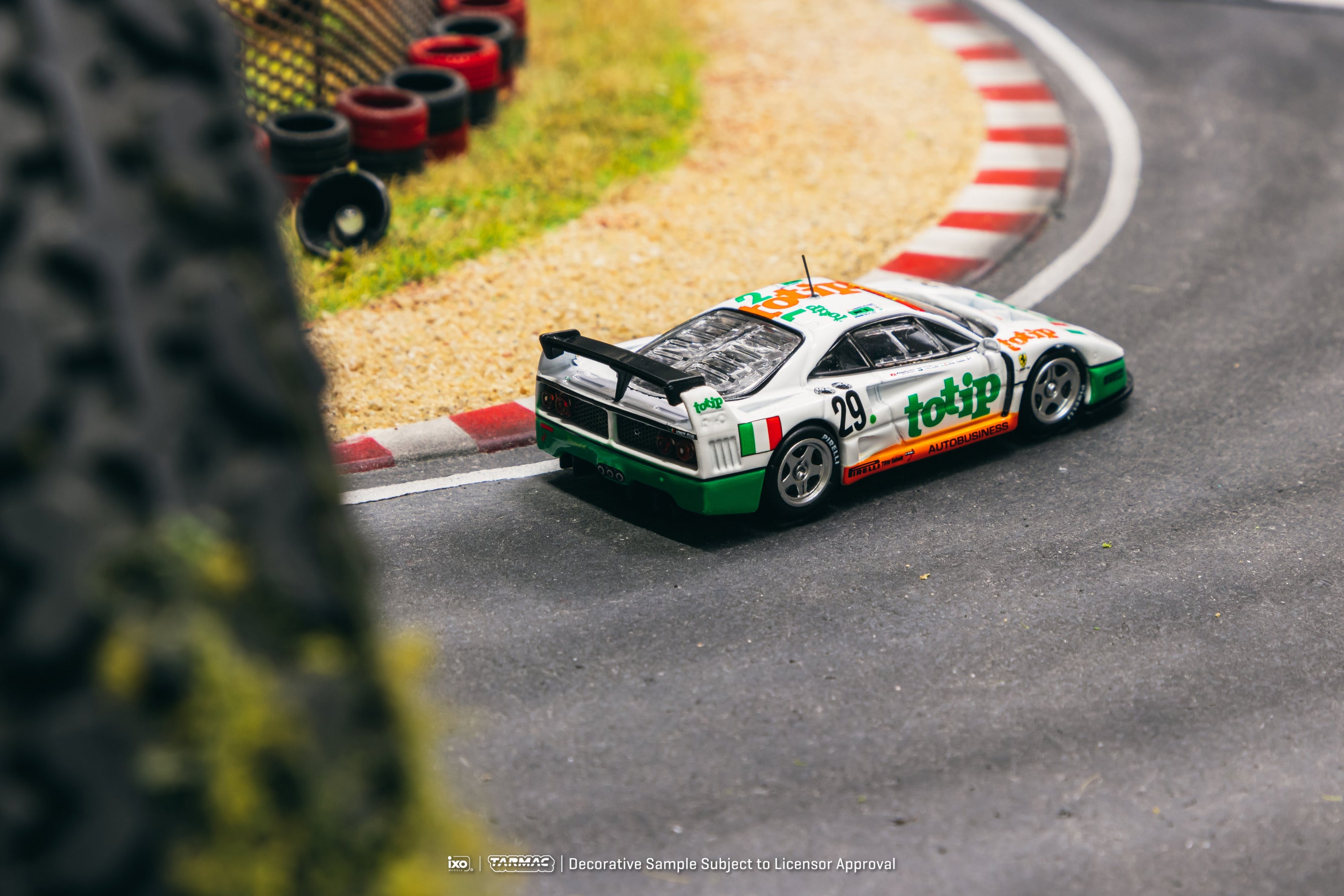 ターマックワークス 1/64 フェラーリ F40 LM  ルマン　1994 Tarmac Works 1:64 Ferrari F40 LM 24h of Le Mans 1994 A