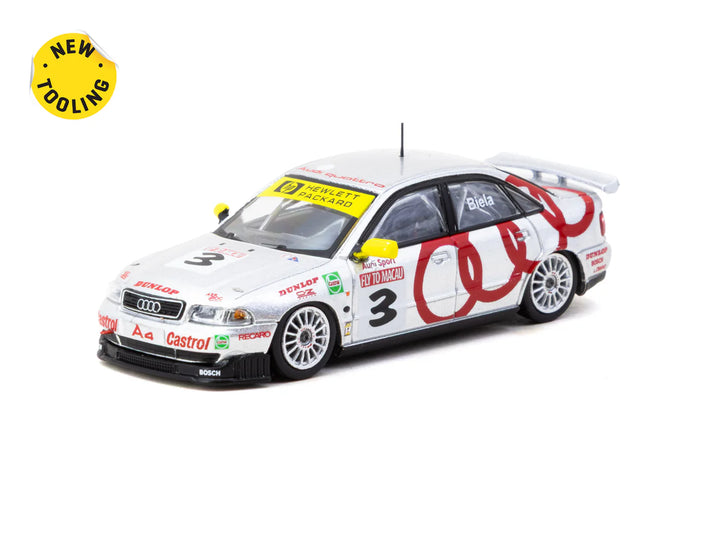 Tarmac Works 1:64 Audi A4 Quattro Macau Guia Race 1996 Winner Frank Biela T64-077-96MGP03