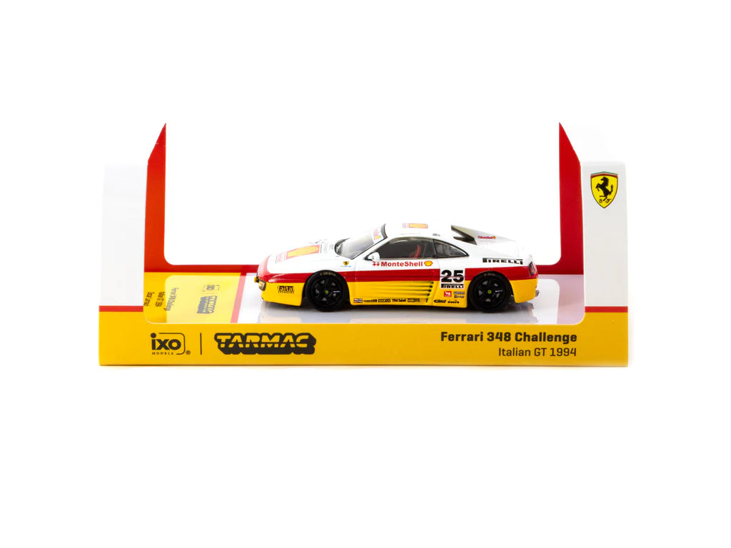 Tarmac Works 1:64 Ferrari 348 Challenge Italian GT 1994 Oscar Larrauri T64-082-94IGT25