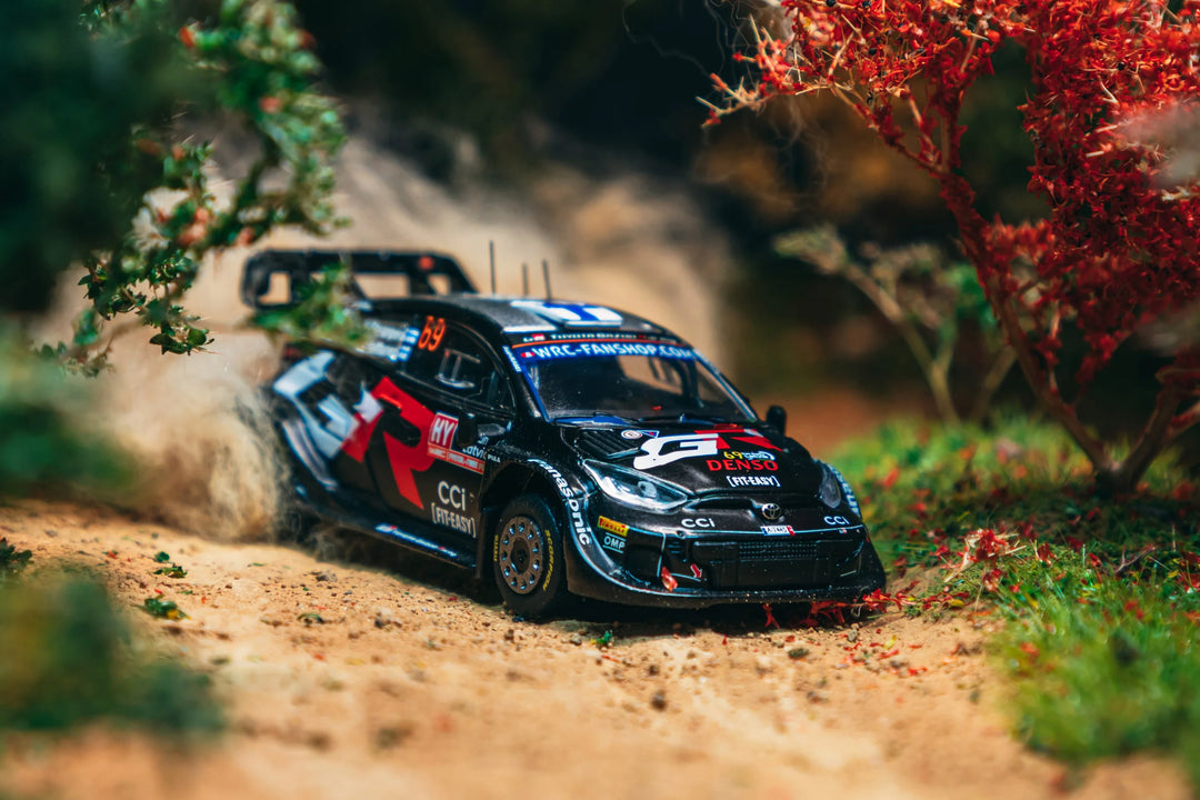 Tarmac Works 1:64 Toyota GR YARIS Rally1 HYBRID Rally Latvia 2024 Winner T64-085-24RL69