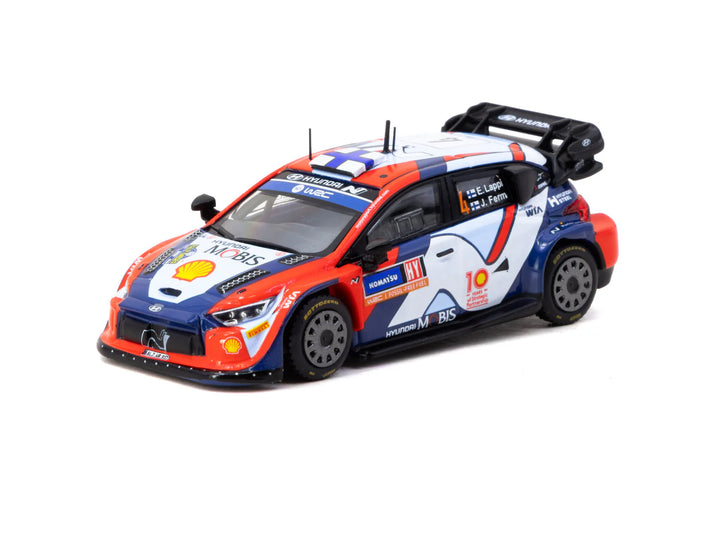 Tarmac Works 1:64 Hyundai i20 N Rally1 Hybrid Rally Sweden 2024 Winner T64-089-24RS04