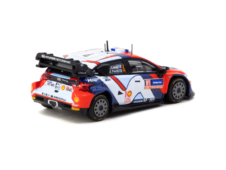 Tarmac Works 1:64 Hyundai i20 N Rally1 Hybrid Rally Sweden 2024 Winner T64-089-24RS04
