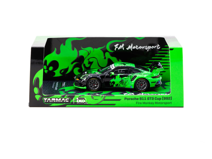 Tarmac Works 1:64 Porsche 911 GT3 Cup (992) Fire Monkey Motorsport T64-093-FMM