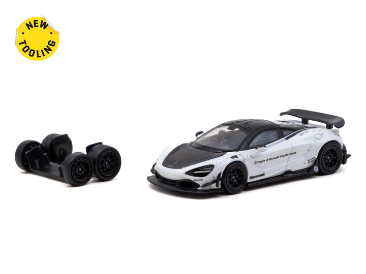 Tarmac Works 1:64 LB-WORKS McLaren 720S White T64-106-WH