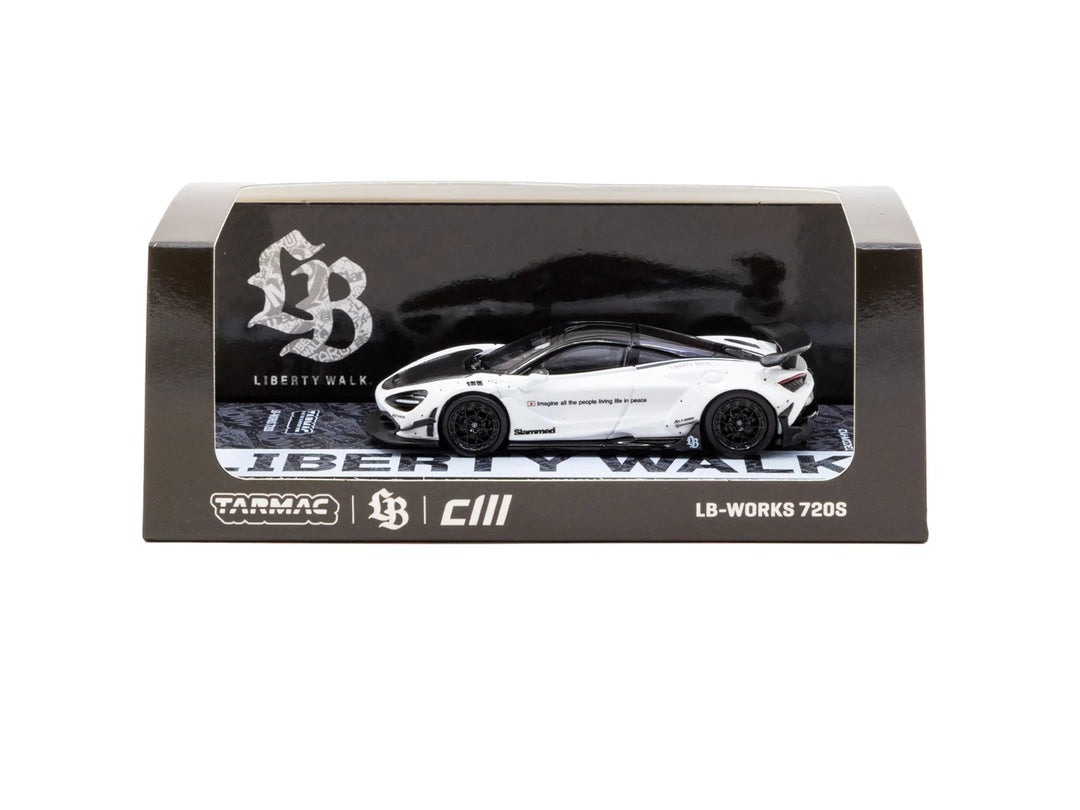 Tarmac Works 1:64 LB-WORKS McLaren 720S White T64-106-WH