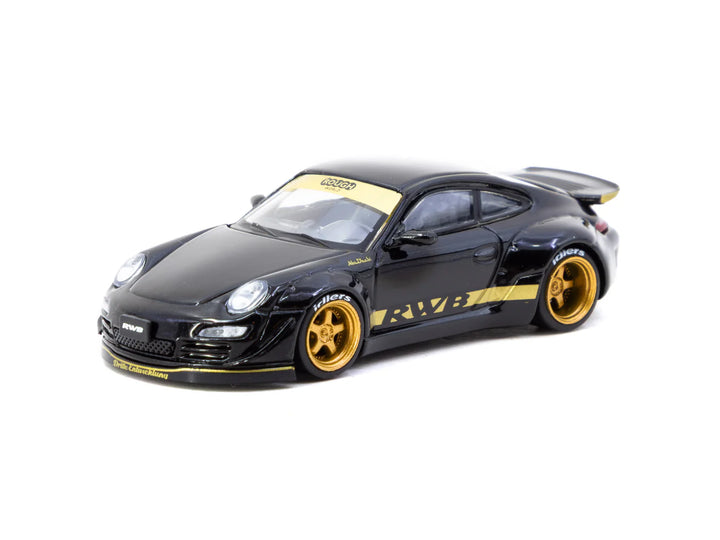 Tarmac Works 1:64 Porsche RWB 997 Black T64-TL057-BK