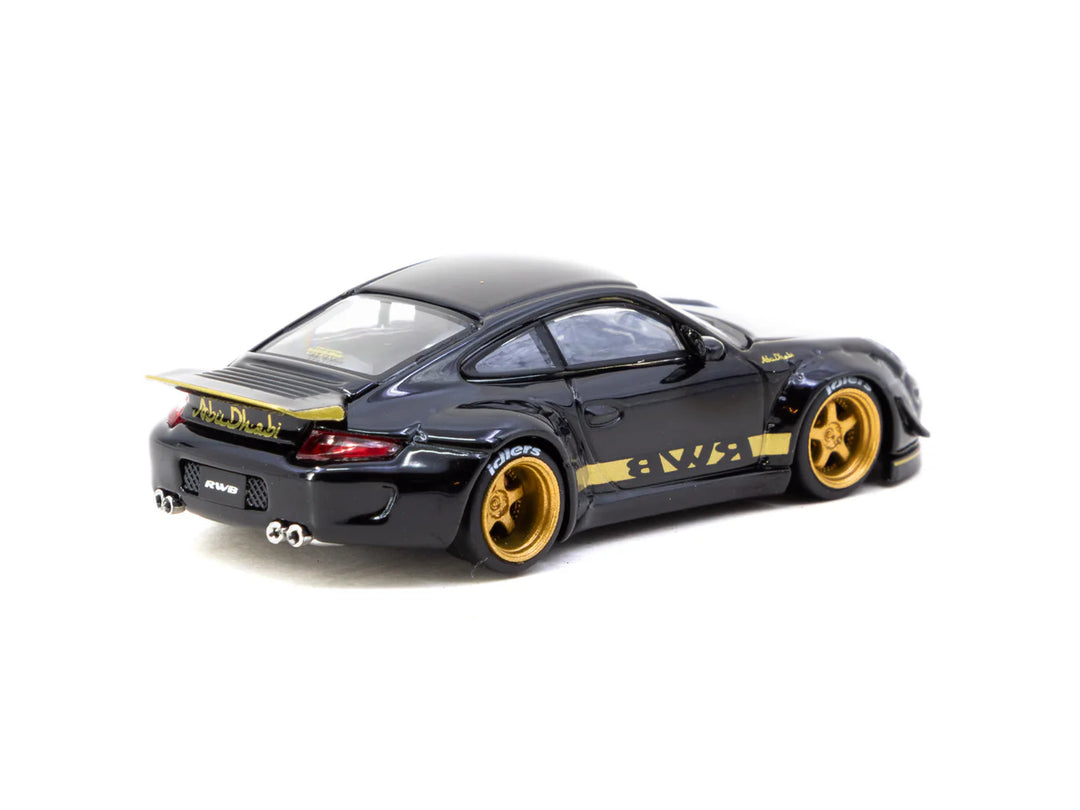Tarmac Works 1:64 Porsche RWB 997 Black T64-TL057-BK