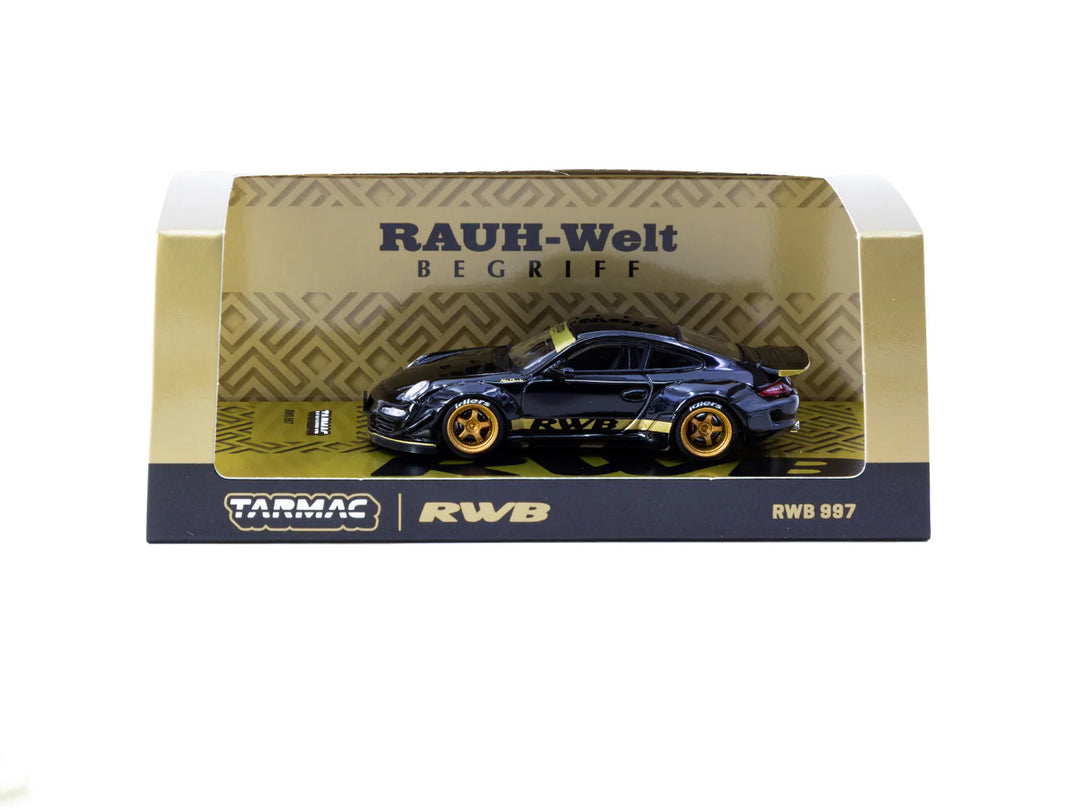 Tarmac Works 1:64 Porsche RWB 997 Black T64-TL057-BK