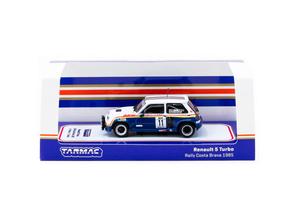 Tarmac Works 1:64 Renault 5 Turbo Rally Costa Brava 1985 T64-TL060-85RCB11