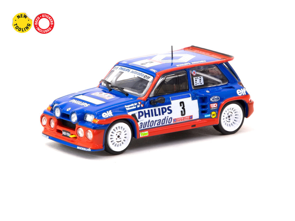 Modellino Auto Ex Magazine 1/43 Renault 11 Turbo #7 Rallye Des Garrigues 1987 Modellino Auto Ex Magazine 1/43 Renault 11 Turbo #7 Rallye Des Garrigues 1987