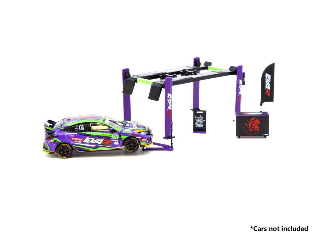 Tarmac Works 1:64 Garage tools set EVA Racing T64A-TL001-EVA