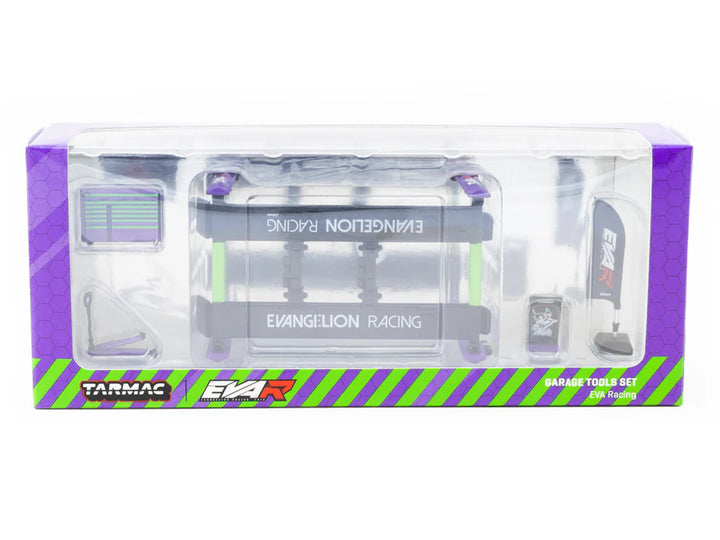 Tarmac Works 1:64 Garage tools set EVA Racing T64A-TL001-EVA