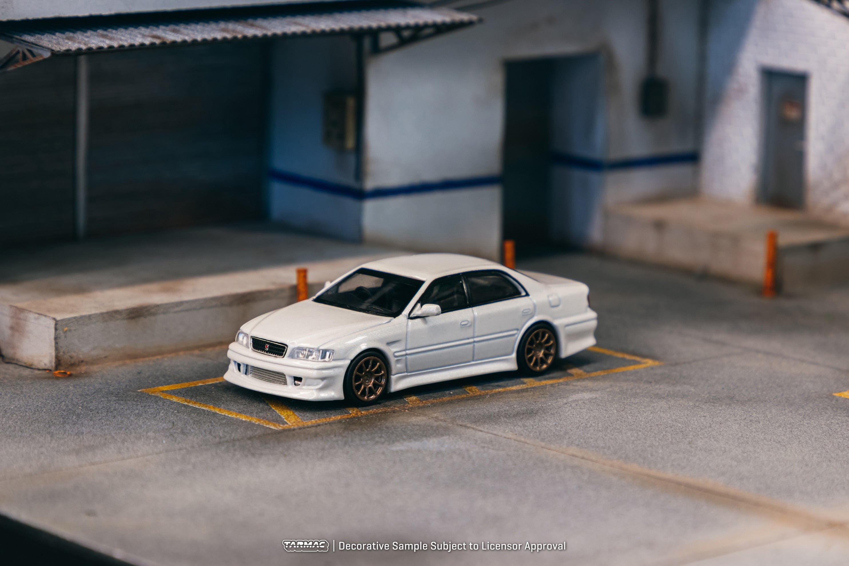 Tarmac Works x Vertex Toyota Chaser JZX100 (Blue) - Vertex USA